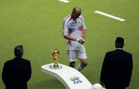 Zidane red card World Cup 2006 final Italy