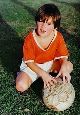 Young Lionel Messi
